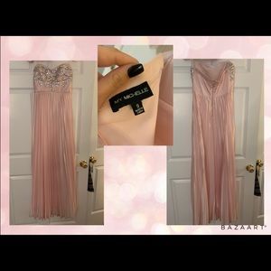 Pretty pink prom dress